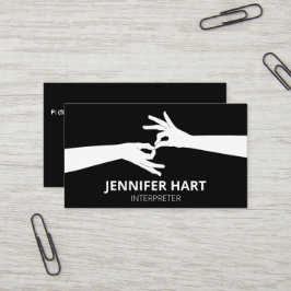 Tarjeta De Visita Intérprete