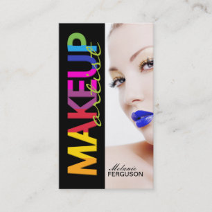 TARJETA DE VISITA INTRÉPIDA DEL ARTISTA DE
