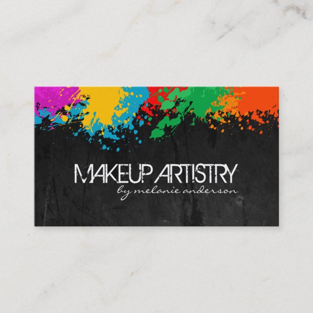 TARJETA DE VISITA INTRÉPIDA DEL ARTISTA DE (Anverso)