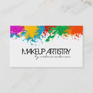 TARJETA DE VISITA INTRÉPIDA DEL ARTISTA DE