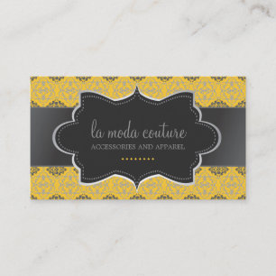 Tarjeta de visita intrépida del diseñador del
