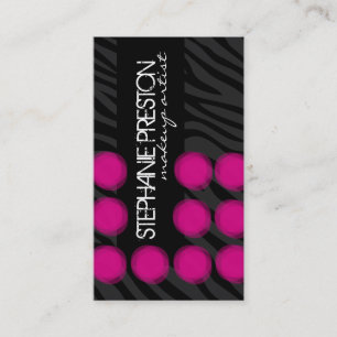 Tarjeta de visita intrépida y elegante del