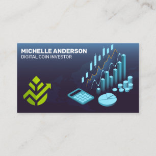 Tarjeta De Visita Inversionista   Ai Fintech   Gráfico de acciones