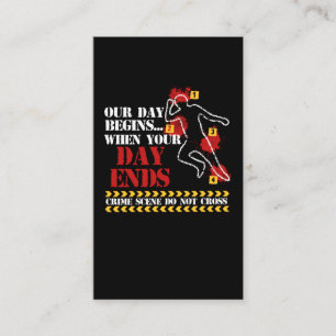 Tarjeta De Visita Investigación científica forense detective de cr