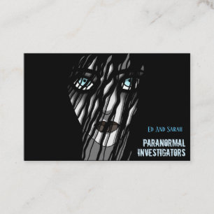 Tarjeta De Visita Investigadores paranormales La Dama Fantasma