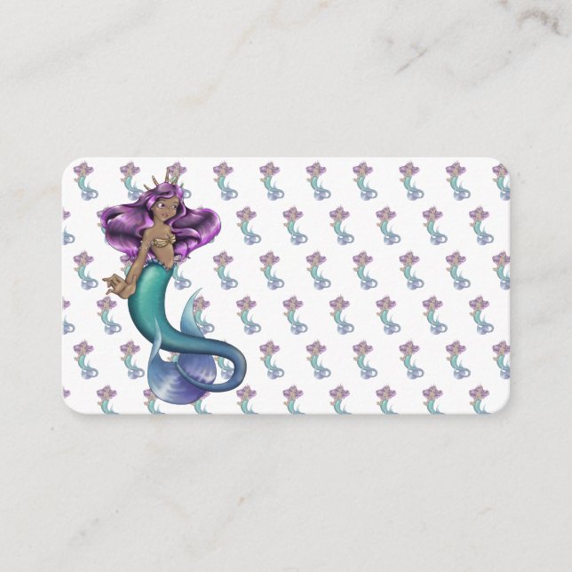 Tarjeta De Visita Iole Mermaid (Anverso)