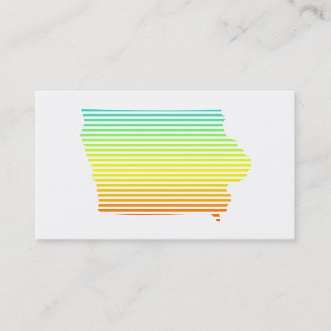 Tarjeta De Visita iowa chill fade (Anverso)