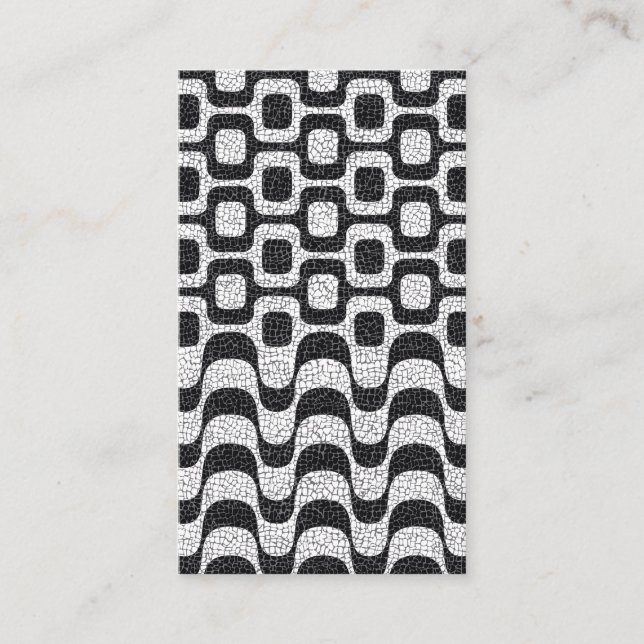 Tarjeta De Visita Ipanema / Copacabana Boardwalk (Anverso)