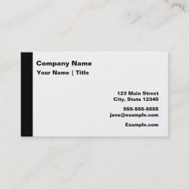 Tarjeta De Visita Iridiscente moderno