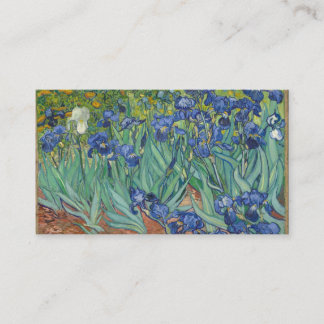 Tarjeta De Visita Irises Vincent Van Gogh