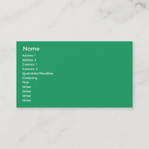 Tarjeta De Visita Irlanda - Negocios