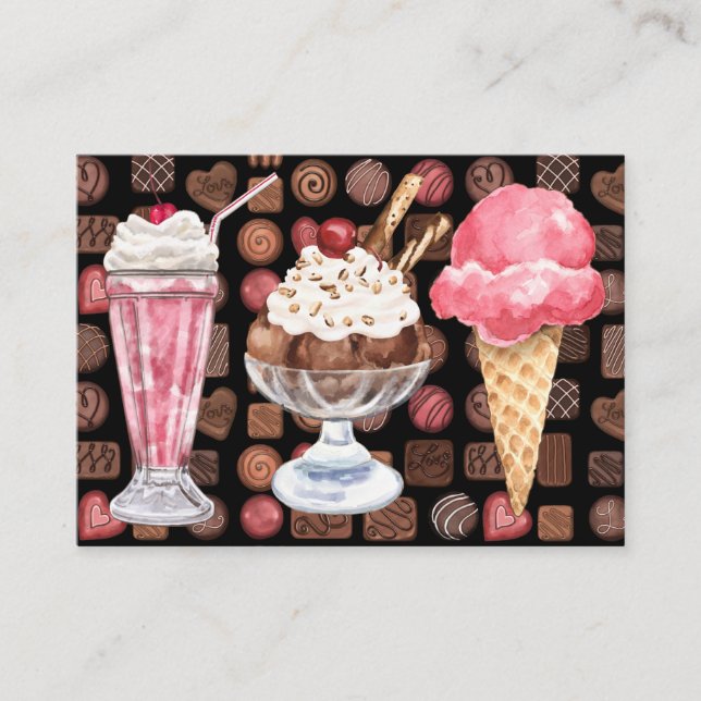 Tarjeta de visita irresistible por SRF (Anverso)