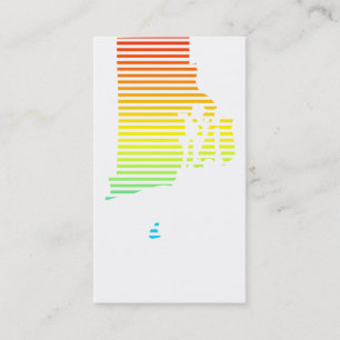 Tarjeta De Visita isla de rhode chill fade