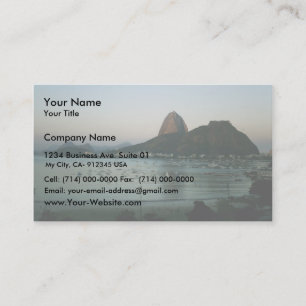Tarjeta De Visita Isla de Río de Janeiro