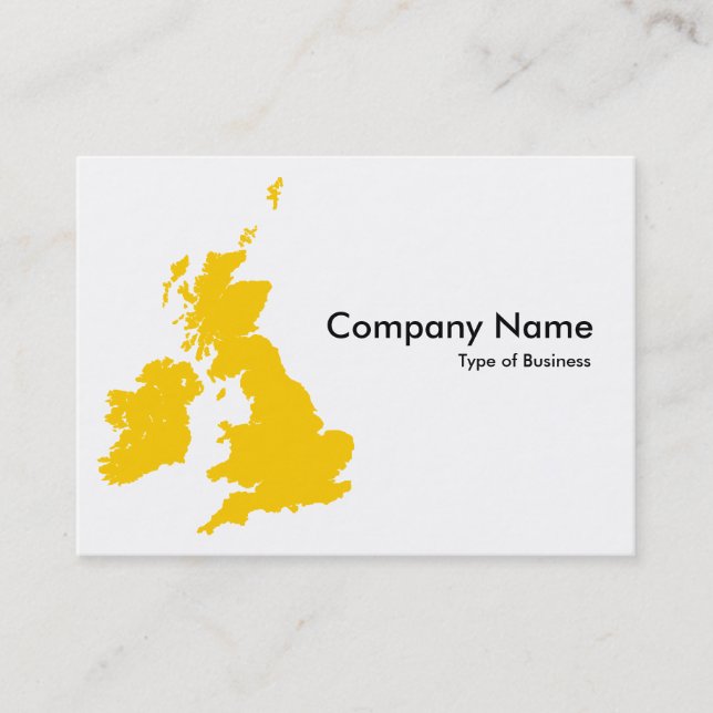 Tarjeta De Visita Islas Británicas - Amber (Anverso)