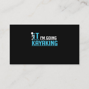 Tarjeta De Visita IT Me Voy A Kayak