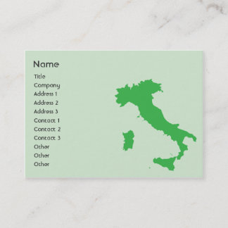 Tarjeta De Visita Italia - rechoncha