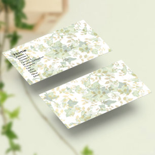 Tarjeta De Visita Ivy eterno