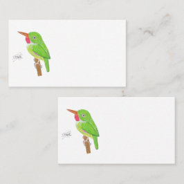 TARJETA DE VISITA JAMAICAN TODY