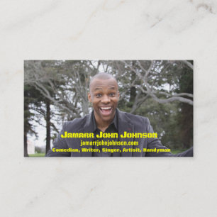 Tarjeta De Visita Jamarr Juan Johnson