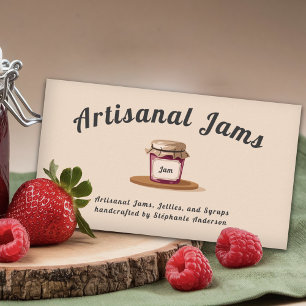 Tarjeta De Visita Jams y jaleas artesanales