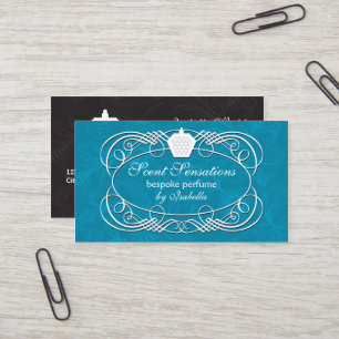 Tarjeta De Visita Jar de cristal elegante