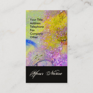 TARJETA DE VISITA JARDÍN DE LA ESTRELLA DE SOMBRAS PERDIDAS MONOGRAM