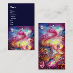 TARJETA DE VISITA JARDÍN DE LAS SOMBRAS PERDIDAS/DE LAS ESCALERAS