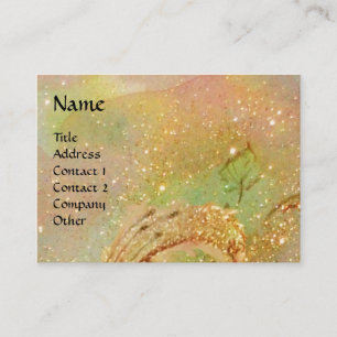 TARJETA DE VISITA JARDÍN DE LAS SOMBRAS PERDIDAS - MONOGRAMA