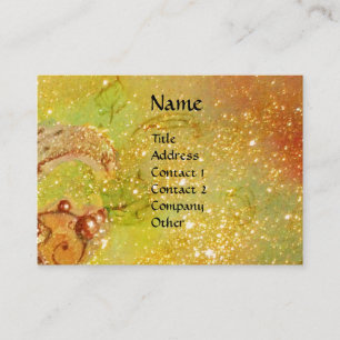 TARJETA DE VISITA JARDÍN DE LAS SOMBRAS PERDIDAS - SERPIENTES Y IGUA