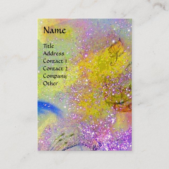 TARJETA DE VISITA JARDÍN DE LAS SOMBRILLAS PERDIDAS - PLANTA DE MARI (Anverso)