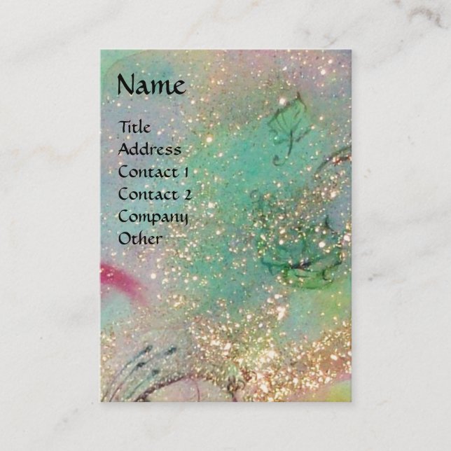 TARJETA DE VISITA JARDÍN DE LAS SOMBRILLAS PERDIDAS - PLANTA DE MARI (Anverso)