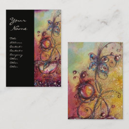 TARJETA DE VISITA JARDÍN DE LAS SOMBRILLAS PERDIDAS - PLANTA MAGIA D