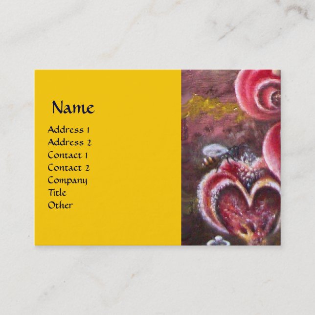 Tarjeta De Visita JARDÍN DE MELISSA .detalle (Anverso)