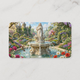 Tarjeta De Visita Jardín de Recuerdos Imperecederos Marcador de pági