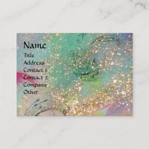 TARJETA DE VISITA JARDÍN DEL MONOGRAMA DE LA FLECHA DE SOMBRAS PERD