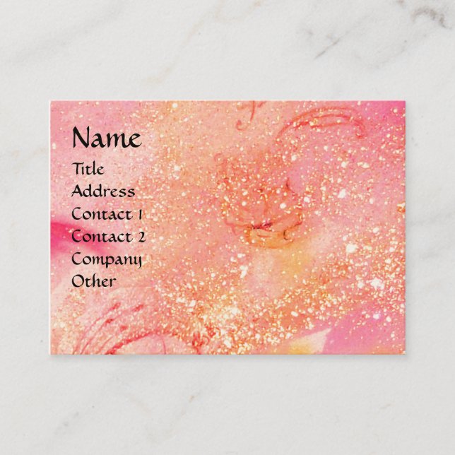 TARJETA DE VISITA JARDÍN DEL MONOGRAMA DE LA MARIPOSA SOMBRA PERDIDA (Anverso)