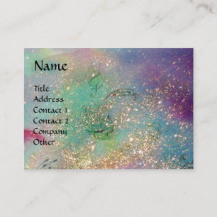 TARJETA DE VISITA JARDÍN DEL MONOGRAMA DE LA MARIPOSA SOMBRA PERDIDA