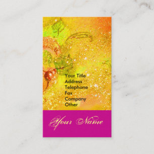 TARJETA DE VISITA JARDÍN DEL MONOGRAMA PERDIDO 1 DEL POLVO DE