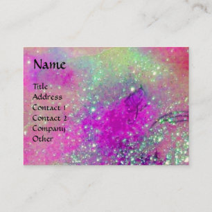 TARJETA DE VISITA JARDÍN DEL MONOGRAMA PERDIDO DE LA MARIPOSA DE LAS