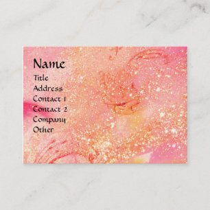 TARJETA DE VISITA JARDÍN DEL MONOGRAMA PERDIDO DE LA MARIPOSA DE LAS