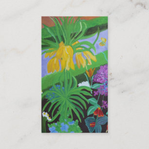 Tarjeta De Visita Jardín del palacio de Charlottenburg