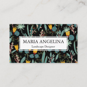 Tarjeta De Visita Jardiner Landscaping Plantas de jardinería Guay mo