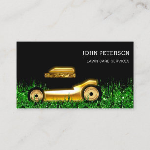 Tarjeta De Visita Jardinería de cuidado de césped Servicios de corte