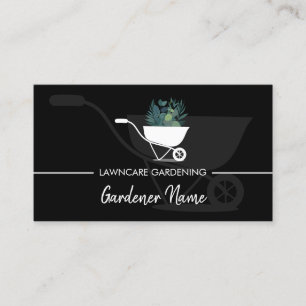 Tarjeta De Visita Jardinería paisajística siega de césped