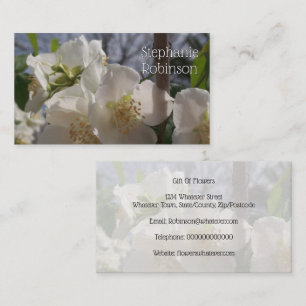 Tarjeta De Visita Jardinero de floristería
