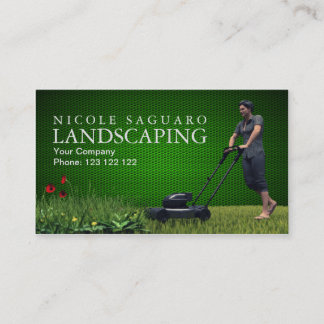 Tarjeta De Visita Jardineros de los paisajistas