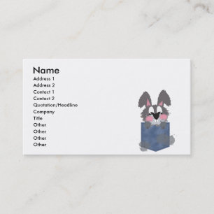 Tarjeta De Visita Jean Pocket Dust Bunny