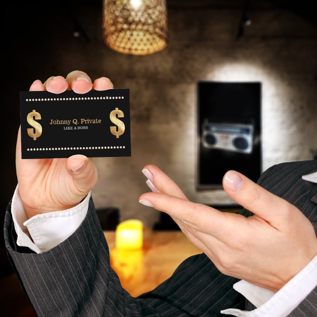 Tarjeta De Visita Jefe Bling VIP (Subido por el creador)