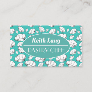 Tarjeta De Visita Jefe Chef Baker o Pastry Chef Profesional